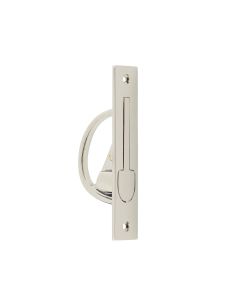 Frelan Burlington Frelan Burlington Slding Door Edge Pull BUR280PN Polished Nickel