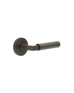 Frelan Burlington Westminster Door Handle on Plain outer Rose Dark Bronze BUR30KIT79 Consist of BUR30DB and BUR50DB