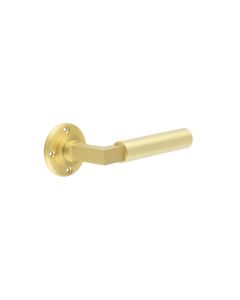 Frelan Burlington Westminister Door Handle on Rose - Roses Sold Separately BUR30SB