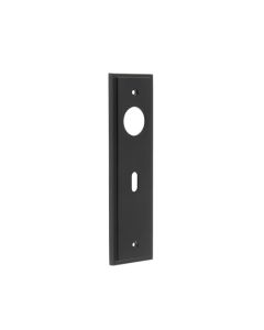 Frelan Burlington 200x55mm AB Key 57mm C/C back plates for lever on rose BUR451MB Matt Black