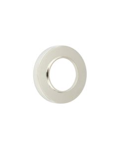 Frelan Burlington Frelan Burlington Plain outer rose BUR50PN Polished Nickel