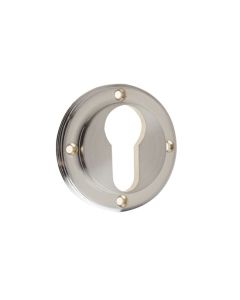 Frelan Inner Escutcheon Euro Profile - Roses Sold Separately BUR61SN Satin Nickel