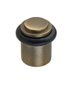 Frelan Stepped Floor mounted doorstop BUR962AB Antique Brass