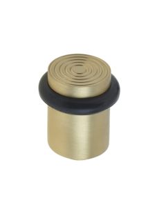 Frelan Reeded Floor mounted doorstop BUR963SB