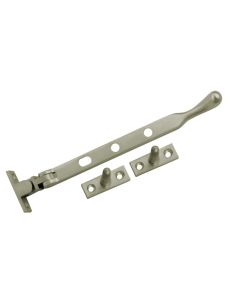 Acre & Clutton Bulb-End Window Casement Stay 203mm - Polished Nickel