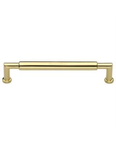 Heritage Brass C0319 203-PB Cabinet Pull Bauhaus Round Design 203mm CTC Polished Brass Finish
