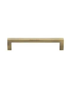 Heritage Brass C0339 128-AT Cabinet Pull City Design 128mm CTC Antique Brass Finish