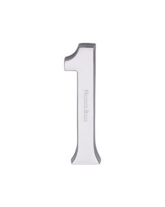 Heritage Brass Numeral 1 Concealed Fix 76mm (3") Polished Chrome