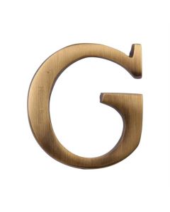 Heritage Brass C1565 2 G-AT Alphabet G Pin Fix 51mm (2) Antique Finish