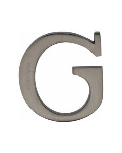 Heritage Brass C1565 2 G-MB Alphabet G Pin Fix 51mm (2) Matt Bronze Finish