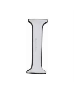 Heritage Brass C1565 2 I-PC Alphabet I Pin Fix 51mm (2) Polished Chrome Finish