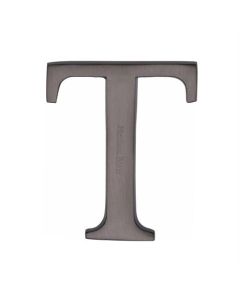 Heritage Brass C1565 2 T-MB Alphabet T Pin Fix 51mm (2) Matt Bronze Finish