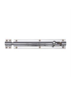 Heritage Brass C1582 8-PC Door Bolt Straight 8 x 1.25 Polished Chrome finish