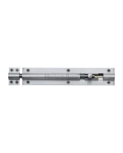 Heritage Brass C1584 8-SC Door Bolt Straight 8 x 1.5 Satin Chrome finish