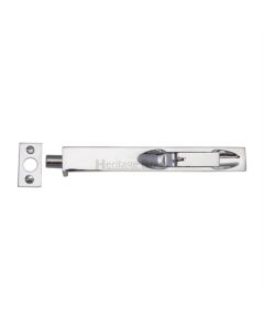 Heritage Brass C1680 10-PC Door Bolt Flush Fitting 10 x .3/4 Polished Chrome finish