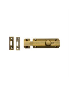 Heritage Brass C1685 4-AT Door Bolt Flat 4 Antique finish