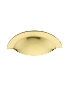 Heritage Brass C1730-PB Drawer Cup Pull Crescent Design Polished Brass finish