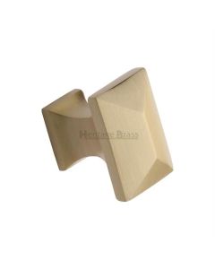 Heritage Brass C2232-SB Cabinet Knob Anvil Design 35mm Satin Brass Finish