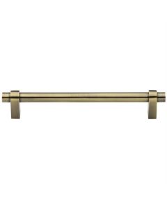 Heritage Brass C2480 128-AT Cabinet Pull Industrial Design 128mm CTC Antique Brass Finish
