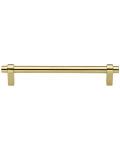 Heritage Brass C2480 256-PB Cabinet Pull Industrial Design 256mm CTC Polished Brass Finish