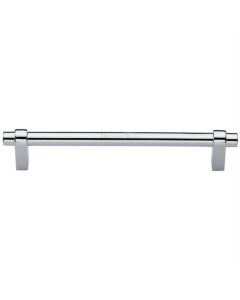 Heritage Brass C2480 256-PC Cabinet Pull Industrial Design 256mm CTC Polished Chrome Finish
