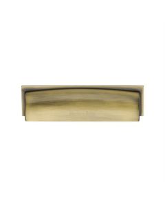 Heritage Brass C2765 152-AT Drawer Cup Pull Shropshire Design 152mm CTC Antique Brass Finish