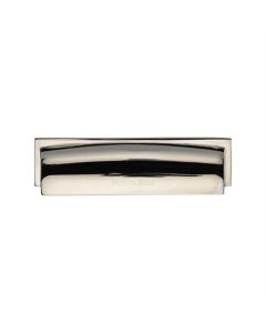 Heritage Brass C2765 96-PNF Drawer Cup Pull Shropshire Design 76/96mm CTC Polished Nickel Finish