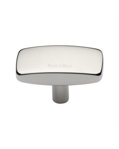 Heritage Brass C3384 41-PNF Cabinet Knob Rectangular Design 41mm Polished Nickel finish