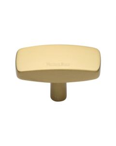 Heritage Brass C3384 47-SB Cabinet Knob Rectangular Design 47mm Satin Brass finish