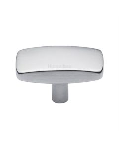 Heritage Brass C3384 41-SC Cabinet Knob Rectangular Design 41mm Satin Chrome finish