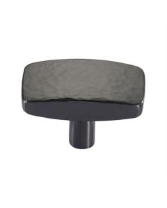 Heritage Brass C3386 41-MB Cabinet Knob Rectangular Hammered Design 41mm Matt Bronze finish