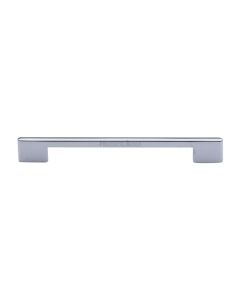 Heritage Brass C3681 192-PC Cabinet Pull Victorian Design 192mm CTC Polished Chrome finish