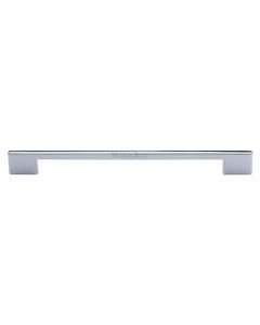 Heritage Brass C3681 256-PC Cabinet Pull Victorian Design 256mm CTC Polished Chrome finish