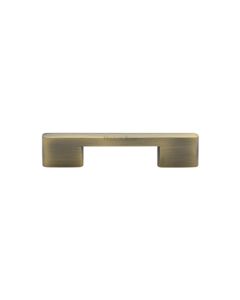 Heritage Brass C3681 96-AT Cabinet Pull Victorian Design 96mm CTC Antique Brass finish