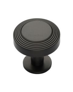 Heritage Brass C3958 38-MB Cabinet Knob Ridge Design with Rose 38mm Matt Bronze finish