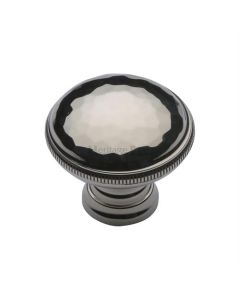 Heritage Brass C4545-PNF Cabinet Knob Hand Beaten Design 32mm Polished Nickel finish