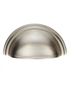 Fingertip C47PN Ftd Victorian Cup Pull 76MM C/C Polished Nickel