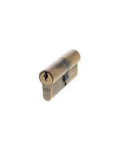 AGB Euro Profile 5 Pin Double Cylinder Keyed Alike 35-35mm (70mm) - Matt Antique Brass C603723030KA