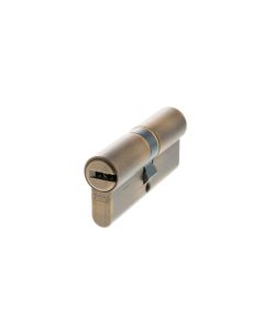 AGB Euro Profile 15 Pin Double Cylinder 35-35mm (70mm) - Matt Antique Brass CA00723030