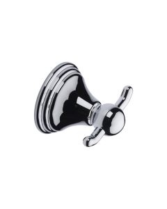 M Marcus Cambridge Wall Mounted Hook for Towels, Robes, Clothes and Coats. Polished Chrome CAM-HOOK-PC