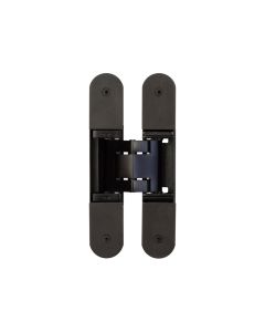 Ghost 160mm Concealed Fire Door Hinge Black-160x31.5x76.5mm-CH100MB-Frelan Hardware