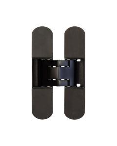 Ghost 140mm Concealed Fire Door Hinge Black-140x25x79.5mm-CH60MB-Frelan Hardware