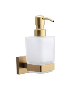 M.Marcus CHE-SOAP-SB Soap dispenser with high quality SS304  pump Satin Brass