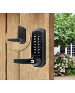 CODELOCKS 600 Mechanical Digital Locks Marine 600 series Front & Back Plate only Marine Grade Black