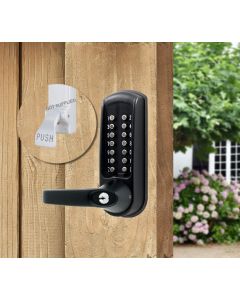 CODELOCKS 600 Mechanical Digital Locks Marine 600 series Front Plate Only Panic Kit Marine Grade Black