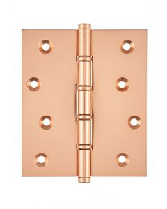 Simonswerk P1575 Ball Race Brass Butt Projection Hinges 127mm x 100mm c/w Screws Copper Plated