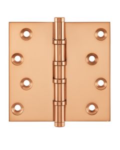 Simonswerk P1560 Ball Race Brass Butt Projection Hinges 100mm x 103mm c/w Screws Copper Plated