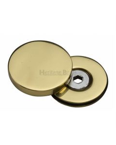 Heritage Brass COV-12-PB Bolt Cover to conceal metal fasteners Polished Brass finish