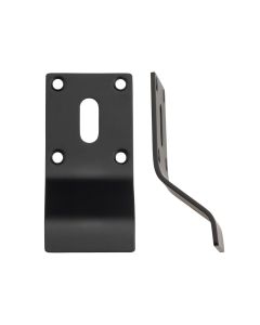 STEELWORKS Cylinder Latch Pull Key Profile 88mm x 43mm Matt Black