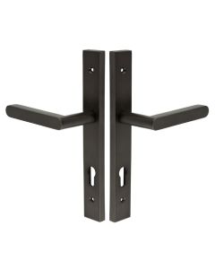 CR-101 Dark Bronze Multi Point Backplate Door Handle CR-101G4DB by Frelan